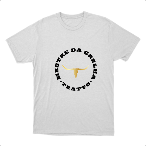 Camiseta Branca Mestre Da Grelha
