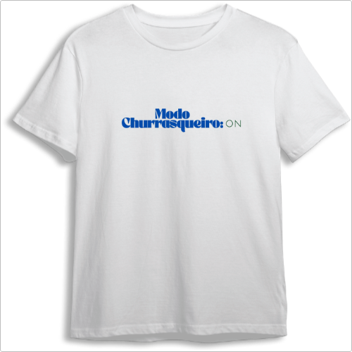 Camiseta Modo Churrasqueiro