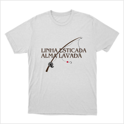 Camiseta Linha Esticada Alma Lavada
